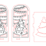Te compartimos un vector descargable para reproducir una caja de pino navideño. Utiliza tu máquina de corte CNC para la realización de este proyecto. Descarga más vectores de manera gratuita en www.stanser.com/vectores **Si crees que este archivo infringe algún derecho de autor o eres dueño del contenido, total o parcialmente, envíanos un mensaje.
