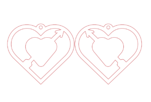 Aretes de San Valentín #3