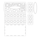 Caja para pañuelos #1 - Vector SVG DXF para CNC Router y Laser CO2 - Descargable gratis | Stanser