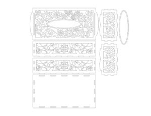 Caja para pañuelos #2