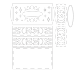 Caja para pañuelos #4 - Vector SVG DXF para CNC Router y Laser CO2 - Descargable gratis | Stanser