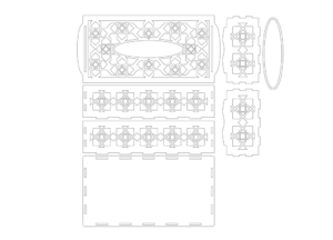 Caja para pañuelos #5