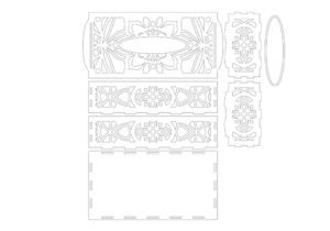 Caja para pañuelos #6
