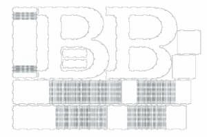Caja letra B
