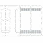 vector descargable para reproducir el diseño de una caja en forma de letra I.   Utiliza tu máquina de corte CNC
