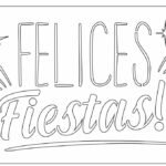 vector descargable para reproducir el diseño de un stencil con la frase "felices fiestas".  Utiliza tu máquina de corte CNC
