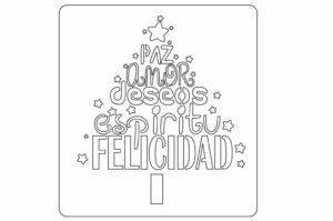 Stencil árbol de los deseos
