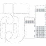 Caja letra J - Vector SVG DXF para CNC Router y Laser CO2 - Descargable gratis | Stanser
