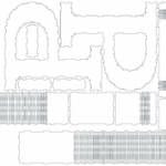 vector descargable para reproducir el diseño de una caja en forma de letra P.   Utiliza tu máquina de corte CNC