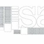 vector descargable para reproducir el diseño de una caja en forma de eltra R.   Utiliza tu máquina de corte CNC