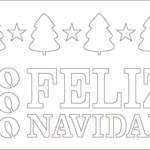 vector descargable para reproducir el diseño de un stencil con la frase: Feliz Navidad.  Utiliza tu máquina de corte CNC