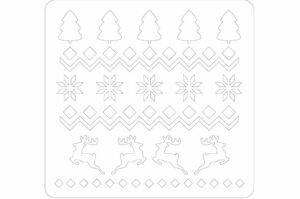 Stencil navidad