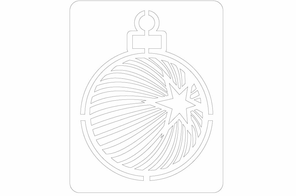 vector descargable para reproducir el diseño de un stencil con forma de esfera.  Utiliza tu máquina de corte CNC