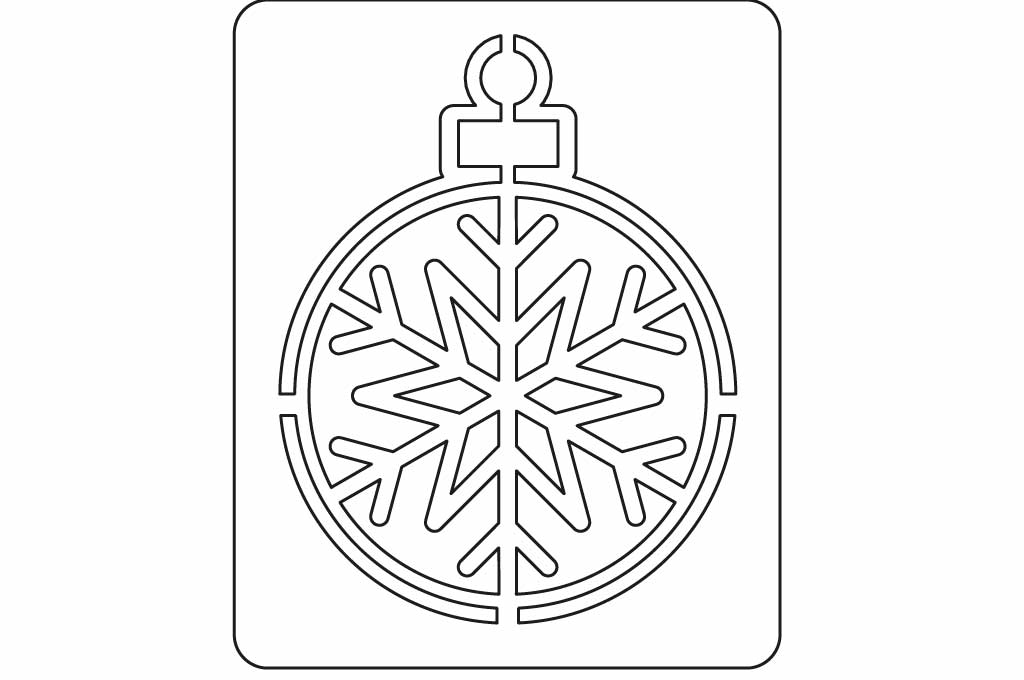 vector descargable para reproducir el diseño de una esfera.  Utiliza tu máquina de corte CNC para la realización de este proyecto.