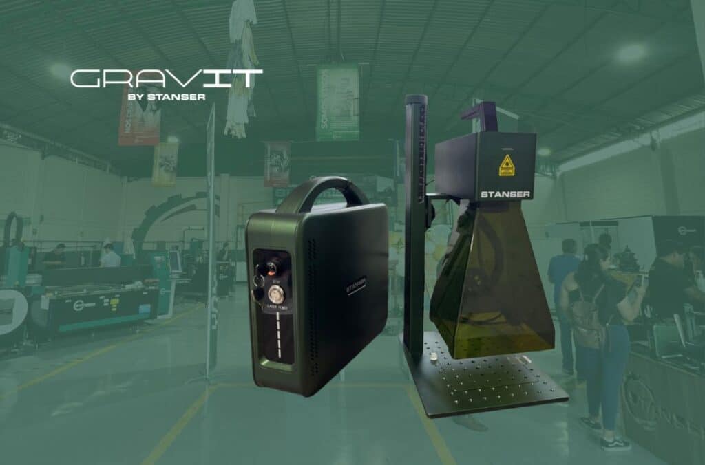 Emprende con grabado láser portátil con Gravit de Stanser