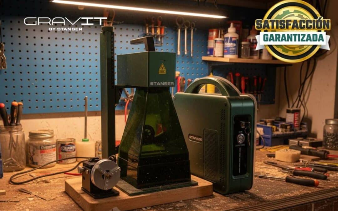 Inicia tu negocio de grabado láser portátil con Gravit