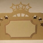 Identificador 3 estrellas - Vector descarganle para corte CNC y grabado laser gratis | Stanser