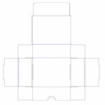 Caja 100x75x35mm versión B - Vector descarganle para corte CNC y grabado laser gratis | Stanser
