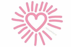 Sol de corazón