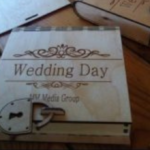 Caja de boda con candado - Vector descarganle para corte CNC y grabado laser gratis | Stanser