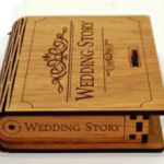 Caja "Historia de Boda" - Vector descarganle para corte CNC y grabado laser gratis | Stanser