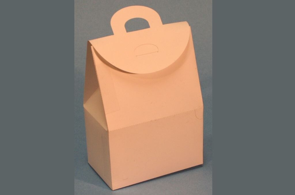 Caja en forma de casa