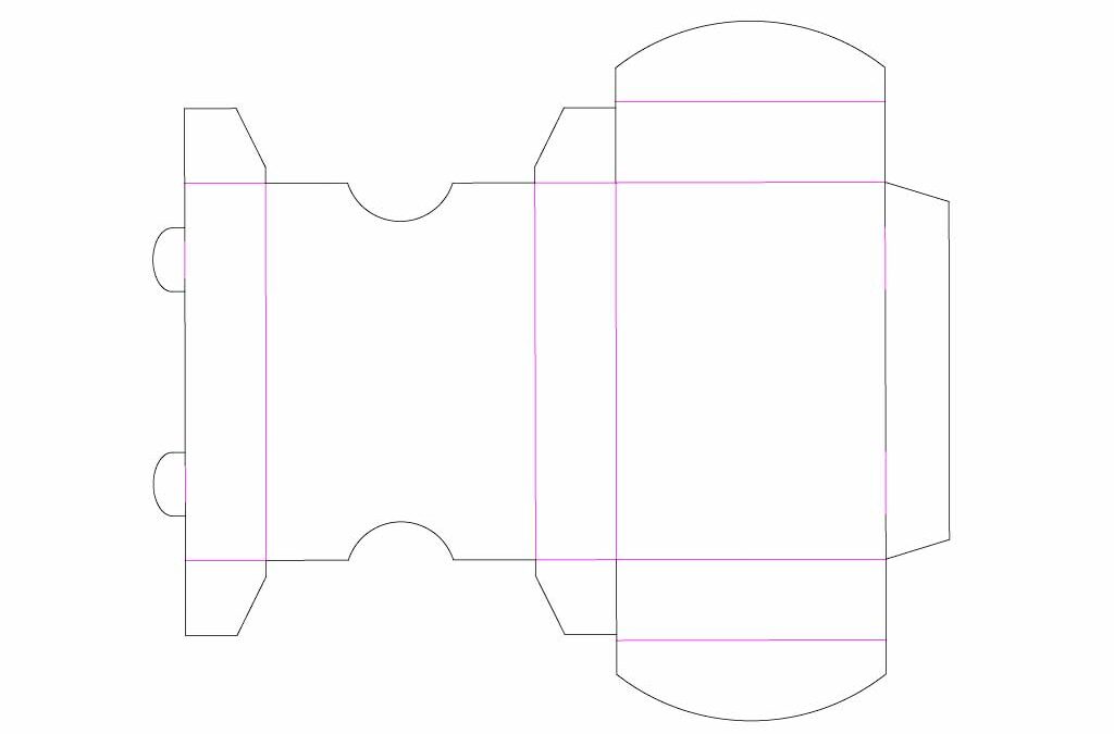 Caja rectangular pequeña