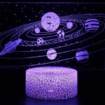 Lámpara de acrílico "Planetas" - Vector SVG DXF para Laser CO2 - Descargable gratis | Stanser