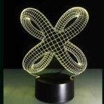 Lámpara de acrílico «Nudo» 2 - Vector SVG DXF para Laser CO2 - Descargable gratis | Stanser