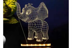 Lámpara de acrílico «Elefante»