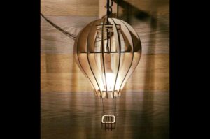 Lámpara de «Globo aerostático»