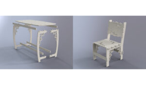 Mesa y silla