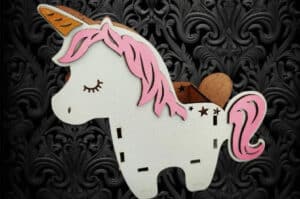 Portalápices unicornio