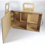 vector descargable para reproducir el diseño de un portafolio organizador.  Utiliza tu máquina de corte CNC para la realización de este proyecto.