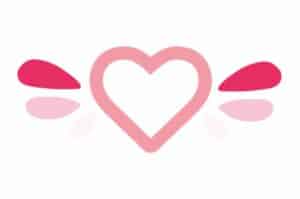 Corazón con alas