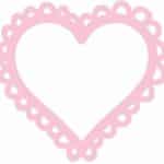 Corazón de encaje - Vector descarganle para corte CNC y grabado laser gratis | Stanser