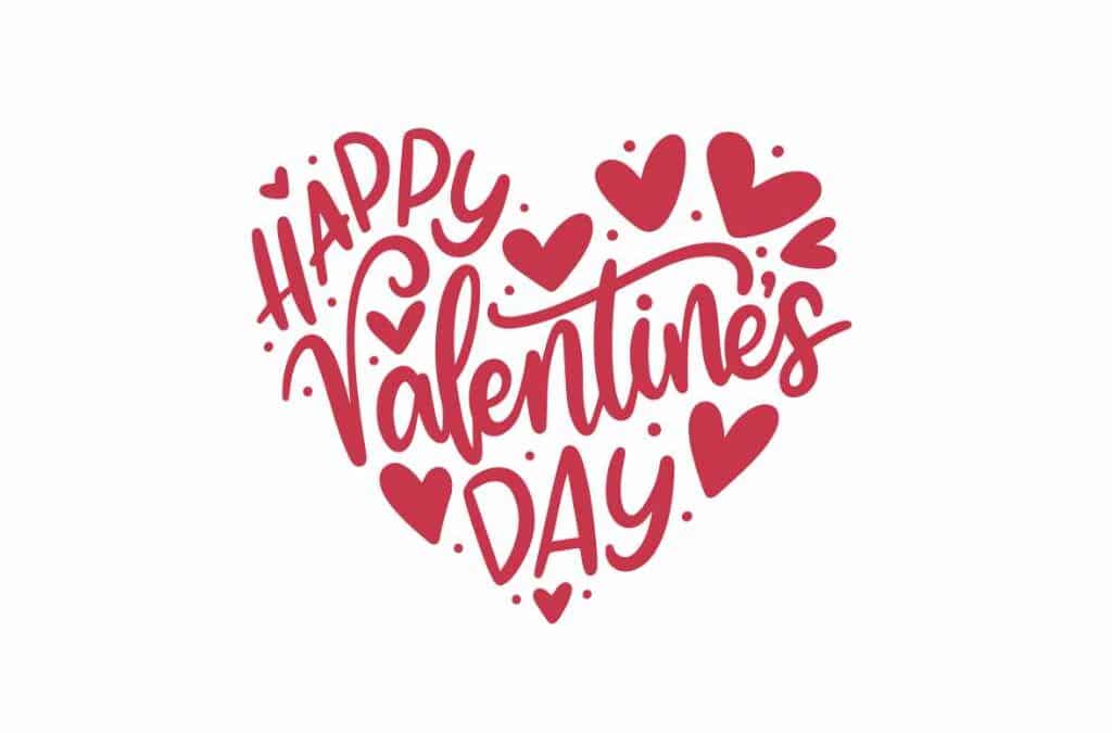 Corazón Happy Valentines Day