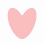 vector descargable para reproducir el diseño de un corazón rosa sólido.   Utiliza tu máquina de corte CNC
