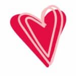 Corazón sobre corazón - Vector descarganle para corte CNC y grabado laser gratis | Stanser