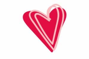 Corazón sobre corazón