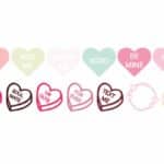 Corazones BE MINE - Vector descarganle para corte CNC y grabado laser gratis | Stanser