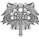 Cruz floral 5 - Vector SVG DXF para CNC Router y Laser CO2 - Descargable gratis | Stanser