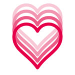 vector descargable para reproducir el diseño de un espectro de corazones.   Utiliza tu máquina de corte CNC