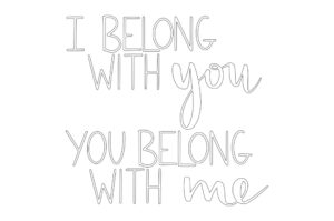 I Belong with You