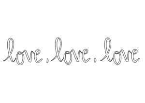 Love, love, love