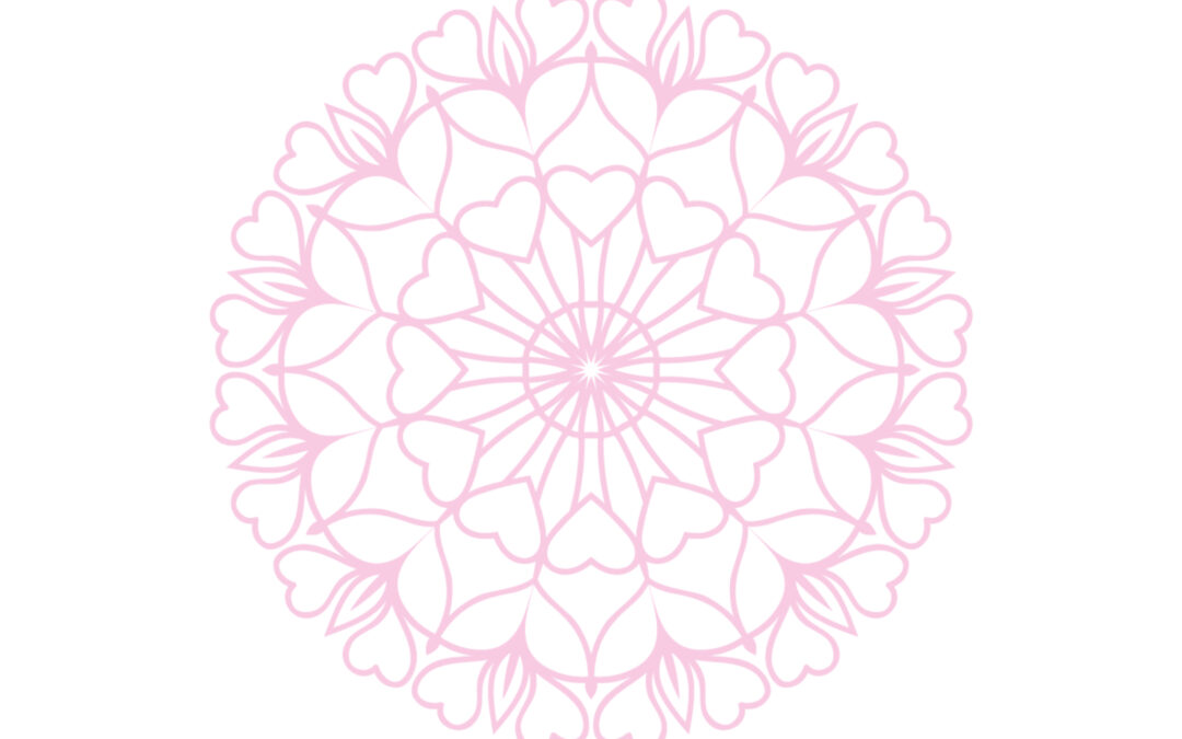 Mandala de corazones