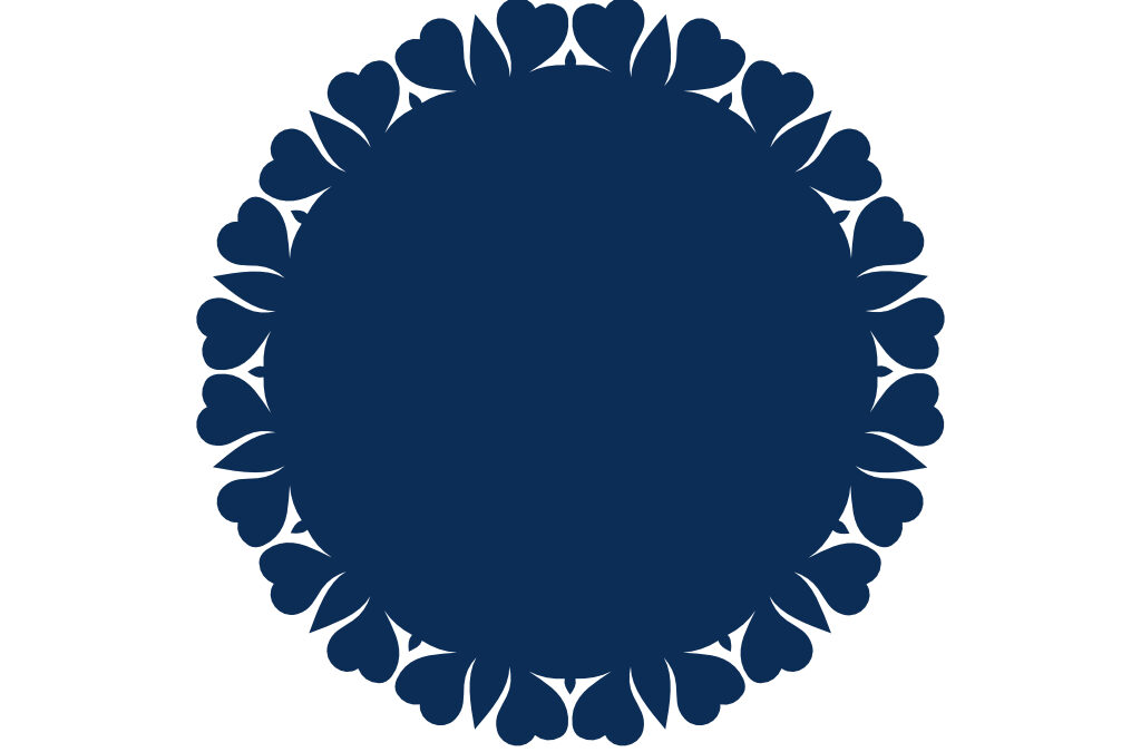 Mandala de corazones 5