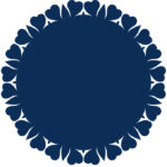 vector descargable para reproducir el diseño de mandala de corazones.   Utiliza tu máquina de corte CNC para la realización de este proyecto.
