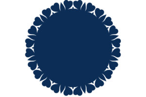Mandala de corazones 5