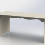 Mesa banco - Vector descarganle para corte CNC y grabado laser gratis | Stanser